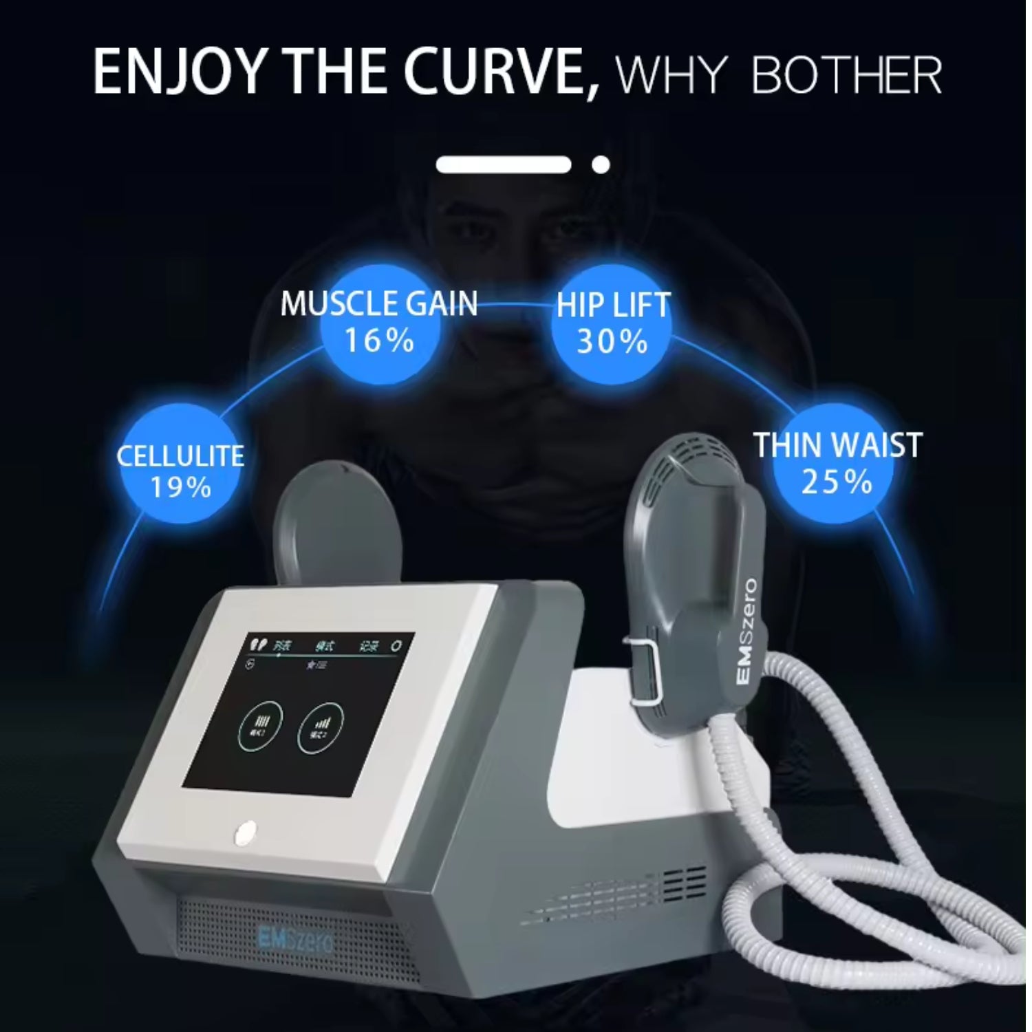 EMZERO ESTIMULACION MUSCULAR EMS EMSCULPEquipo cabina spaIEF - CLINIC LABORATORIOS