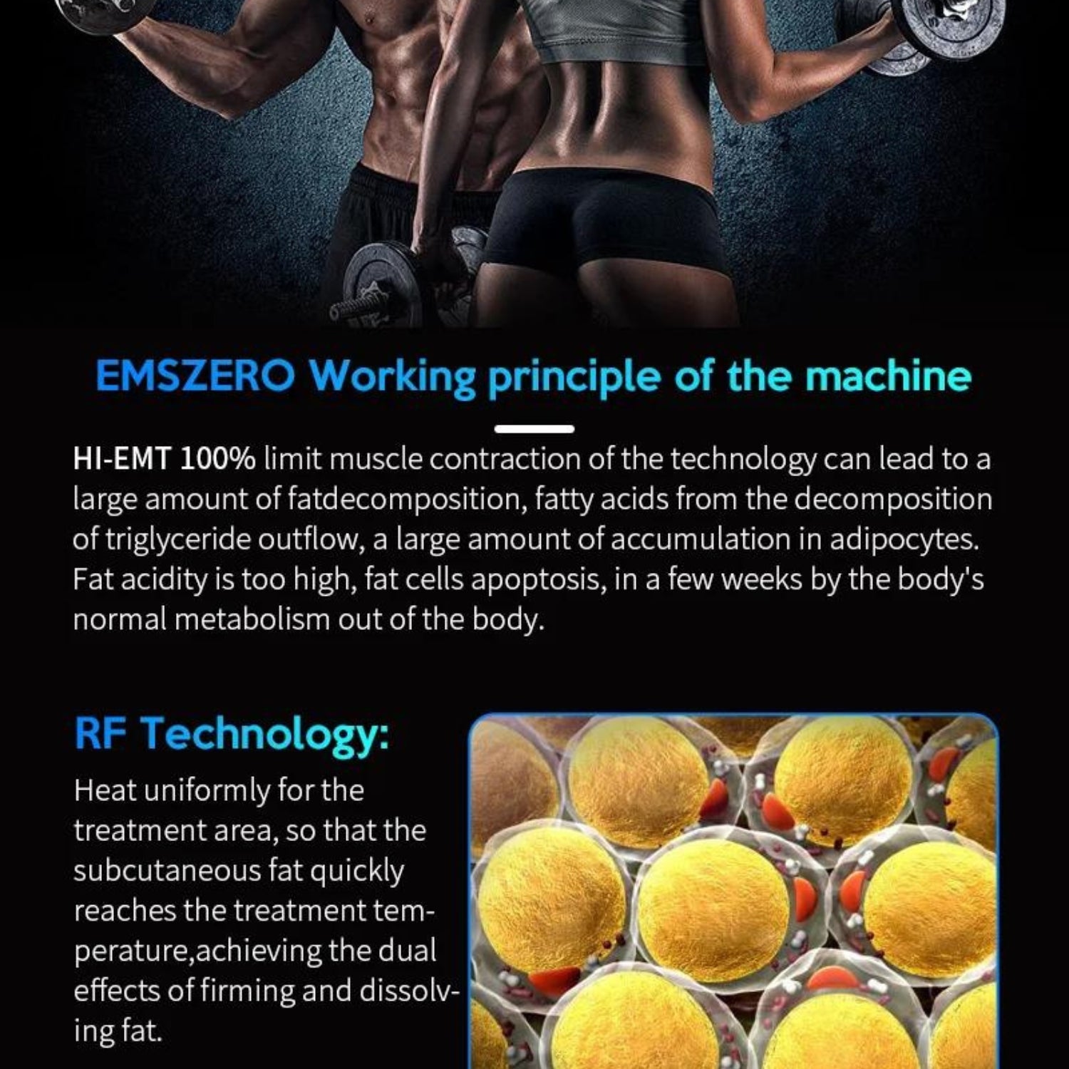 EMZERO ESTIMULACION MUSCULAR EMS EMSCULPEquipo cabina spaIEF - CLINIC LABORATORIOS