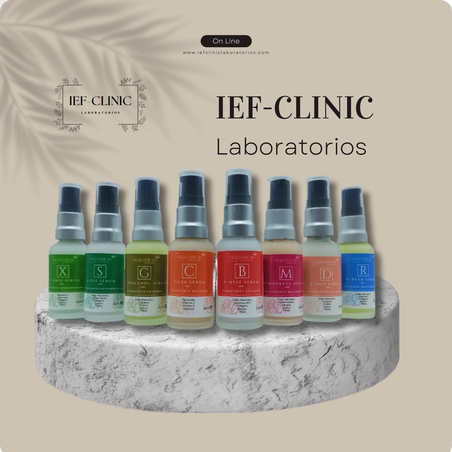 PRODUCTOS IEF-CLINIC LABORIOS - IEF-CLINIC LABORATORIOS