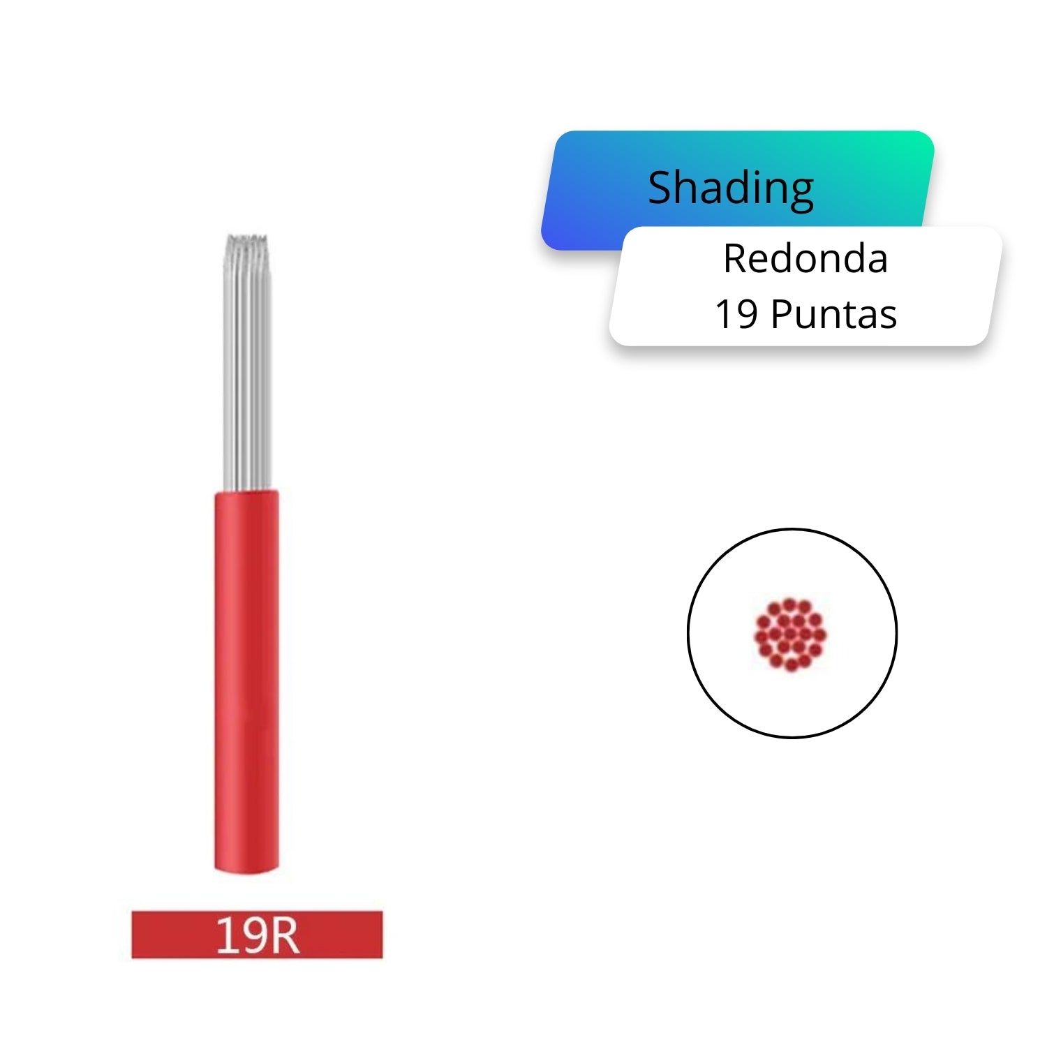 AGUJA SHADING REDONDA MICROBLADING CIRCULARIEF - CLINIC LABORATORIOS