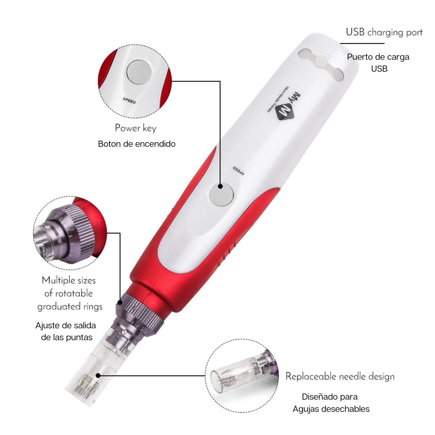 DERMAPEN DR PEN N2 MYM PLUMA ALAMBRICOEquipo cabina spaIEF - CLINIC LABORATORIOS