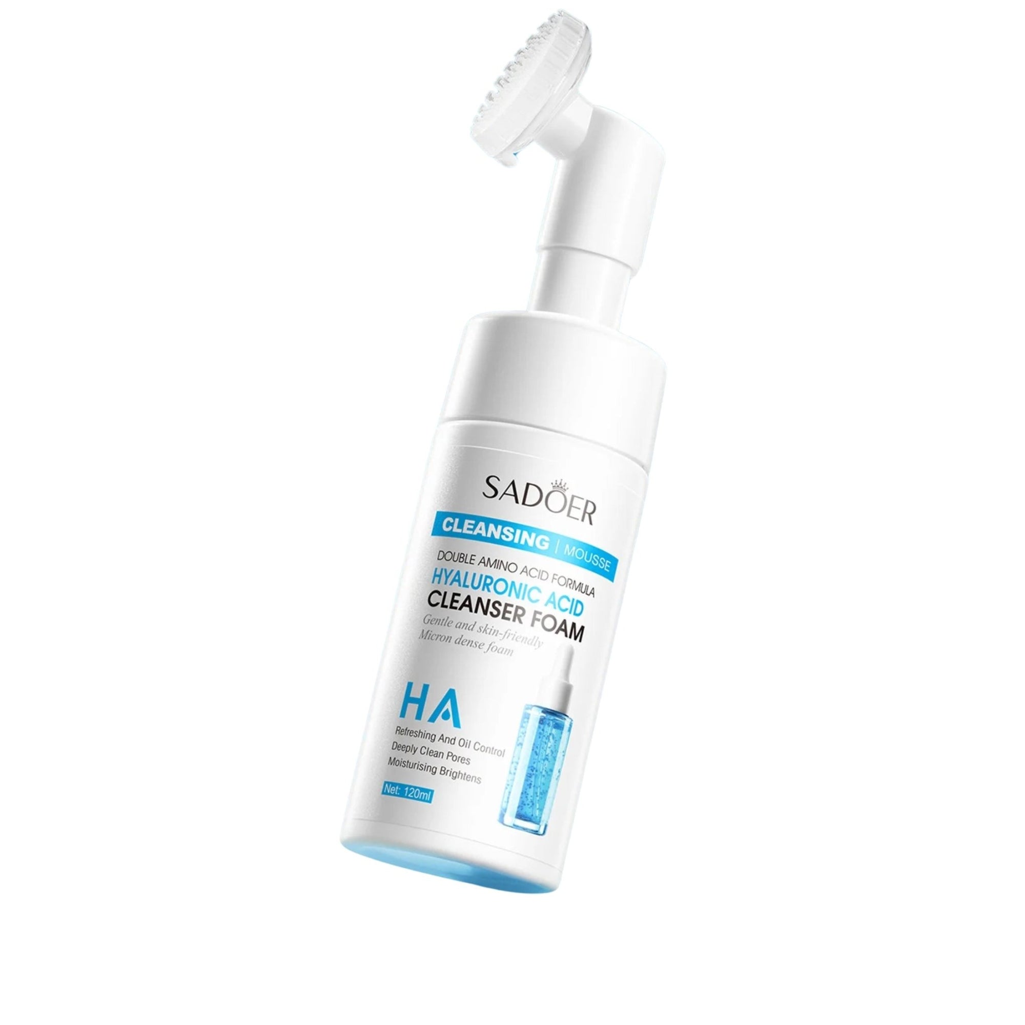 ESPUMA LIMPIADORA FACIAL FOAM SADOER 120MLCUIDADO DE LA PIEL