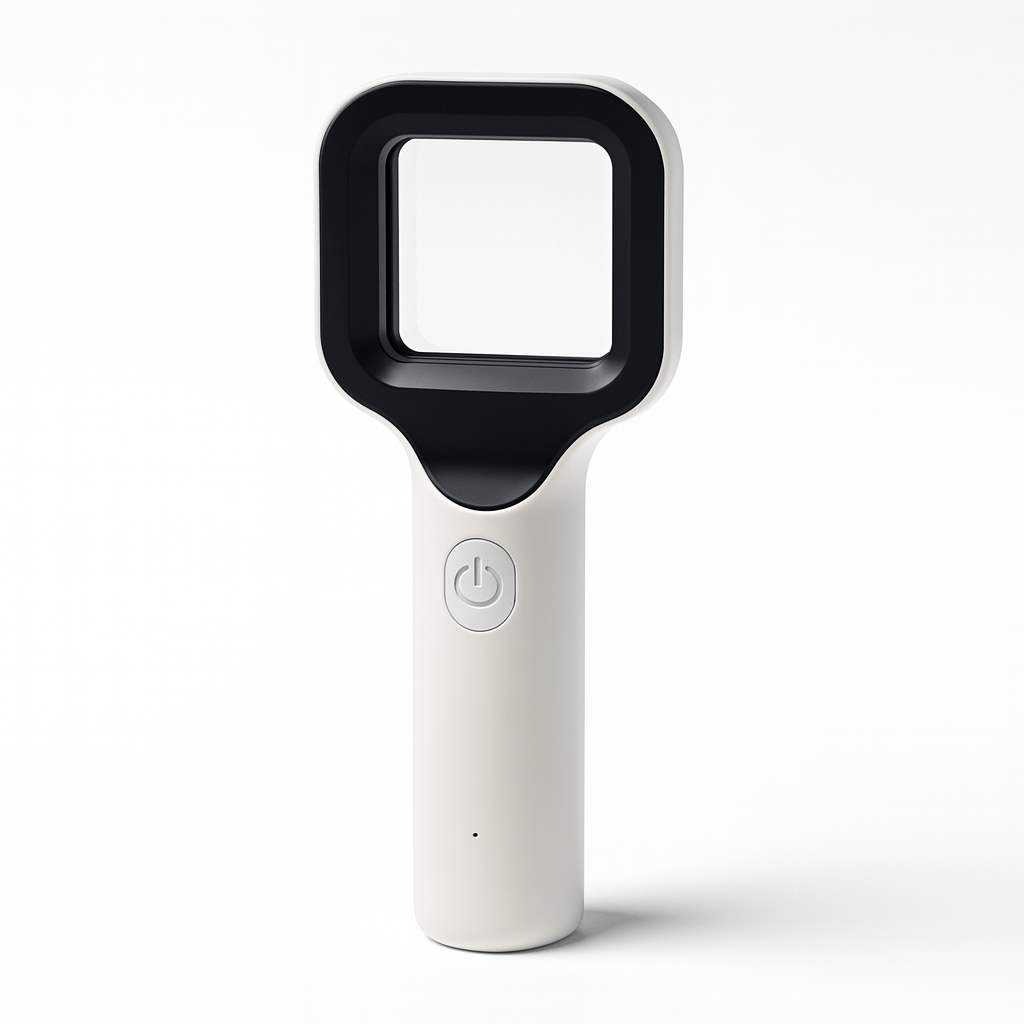 LAMPARA DE WOOD LUZ NEGRA UV INALAMBRICA BATERIA RECARGABLECUIDADO DE LA PIEL