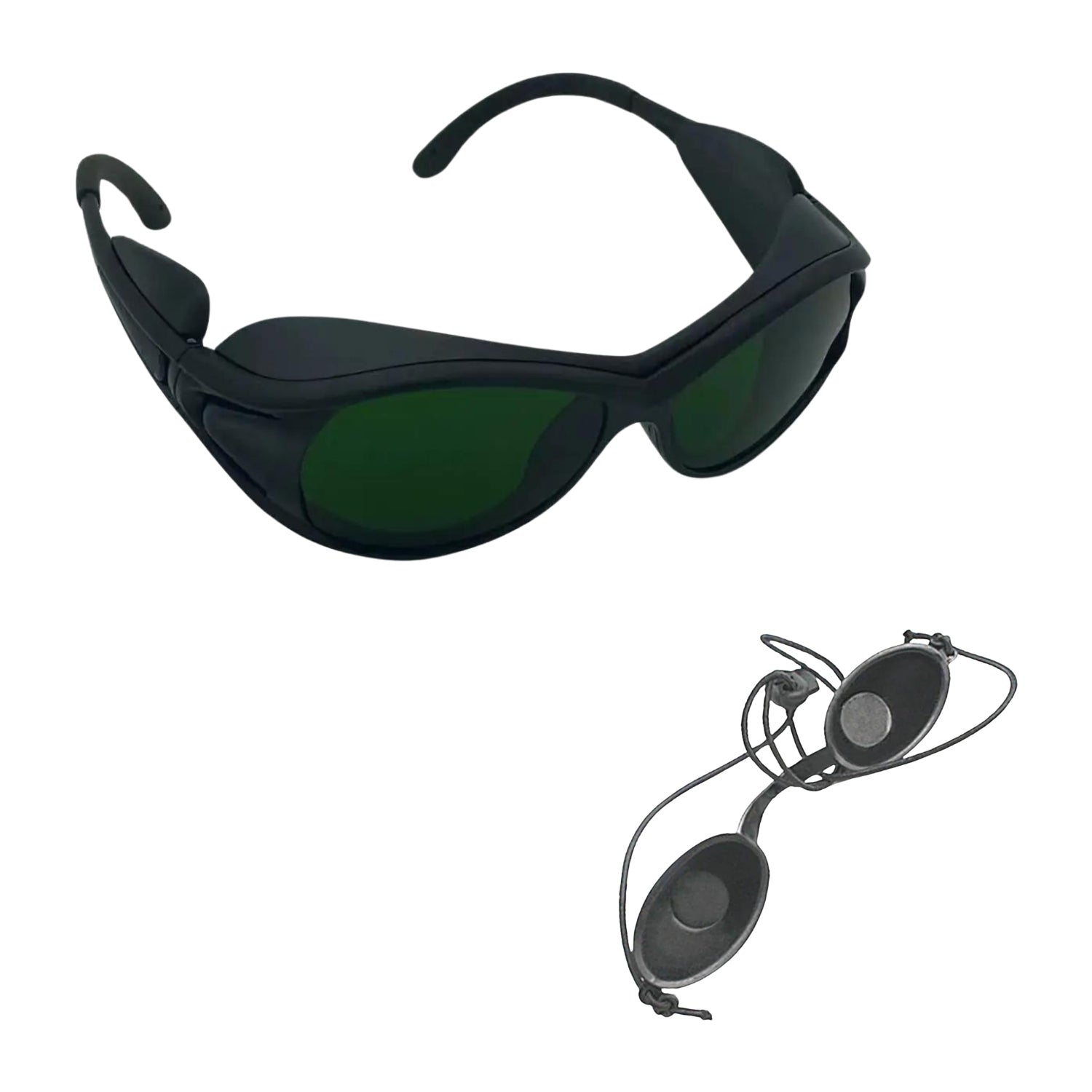 LENTES PREMIUM DE PROTECCION PARA OPERADOR Y GOOGLES PARA PACIENTES DE EQUIPOS IPL O LASERE