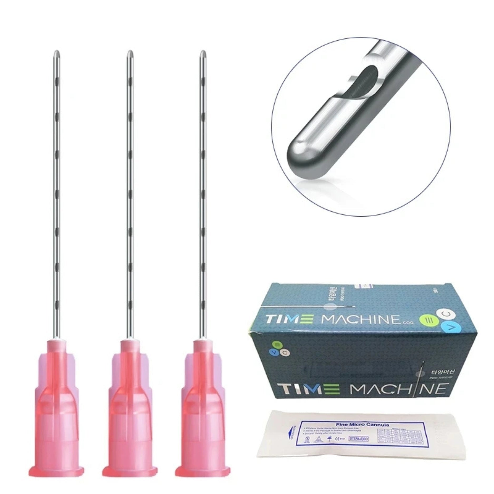 MICRO CANULA PUNTA ROMA PARA RELLENOS FACIALESMaterial Curación