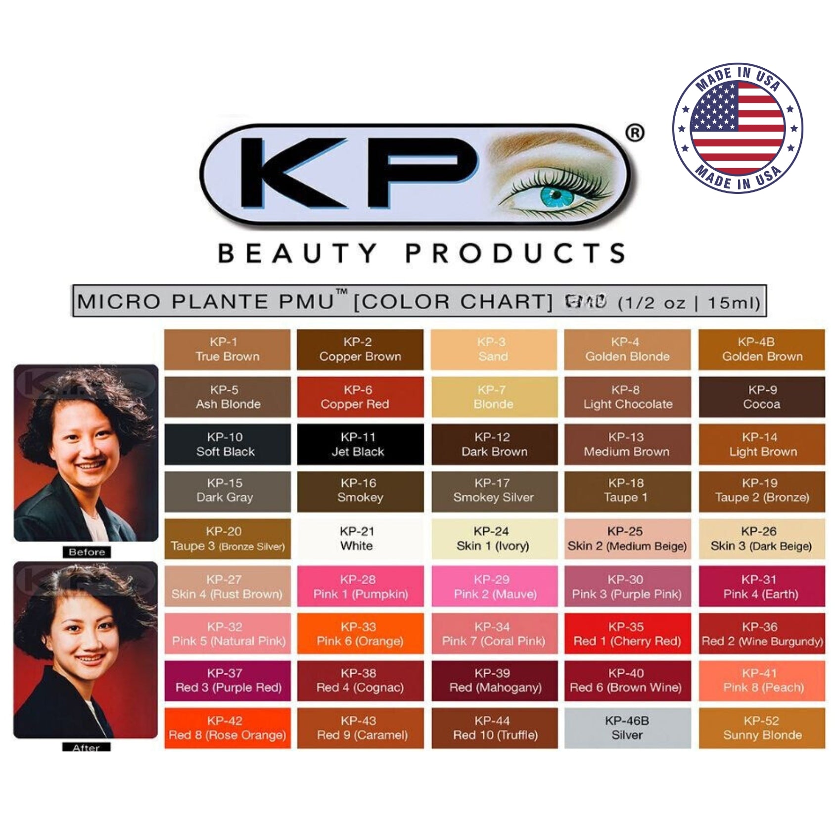 PIGMENTO KP OJOS CEJAS LABIOS MICROBLADING MICROPIGMENTACIONMicroblading
