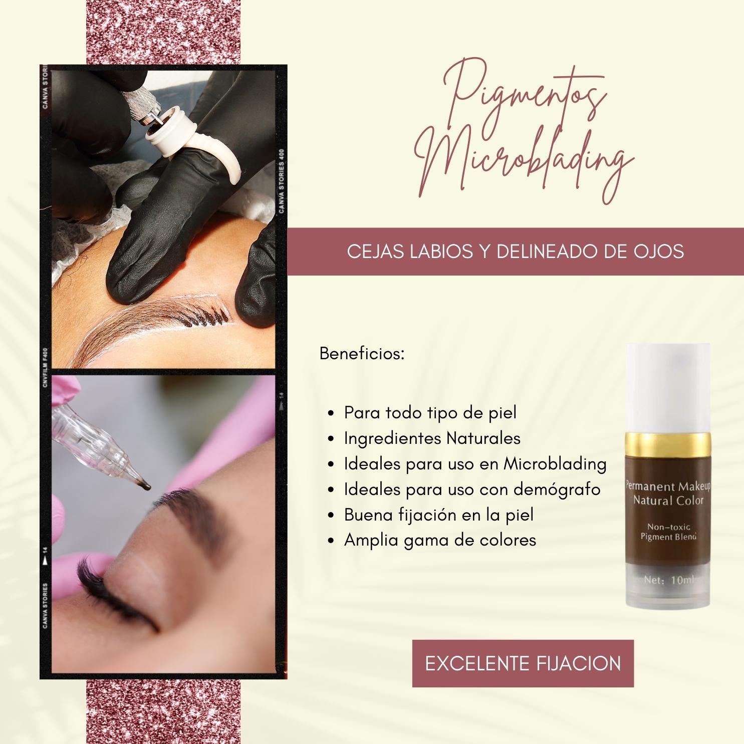 PIGMENTO PREMIUM MICROBLADING CEJASIEF - CLINIC LABORATORIOS