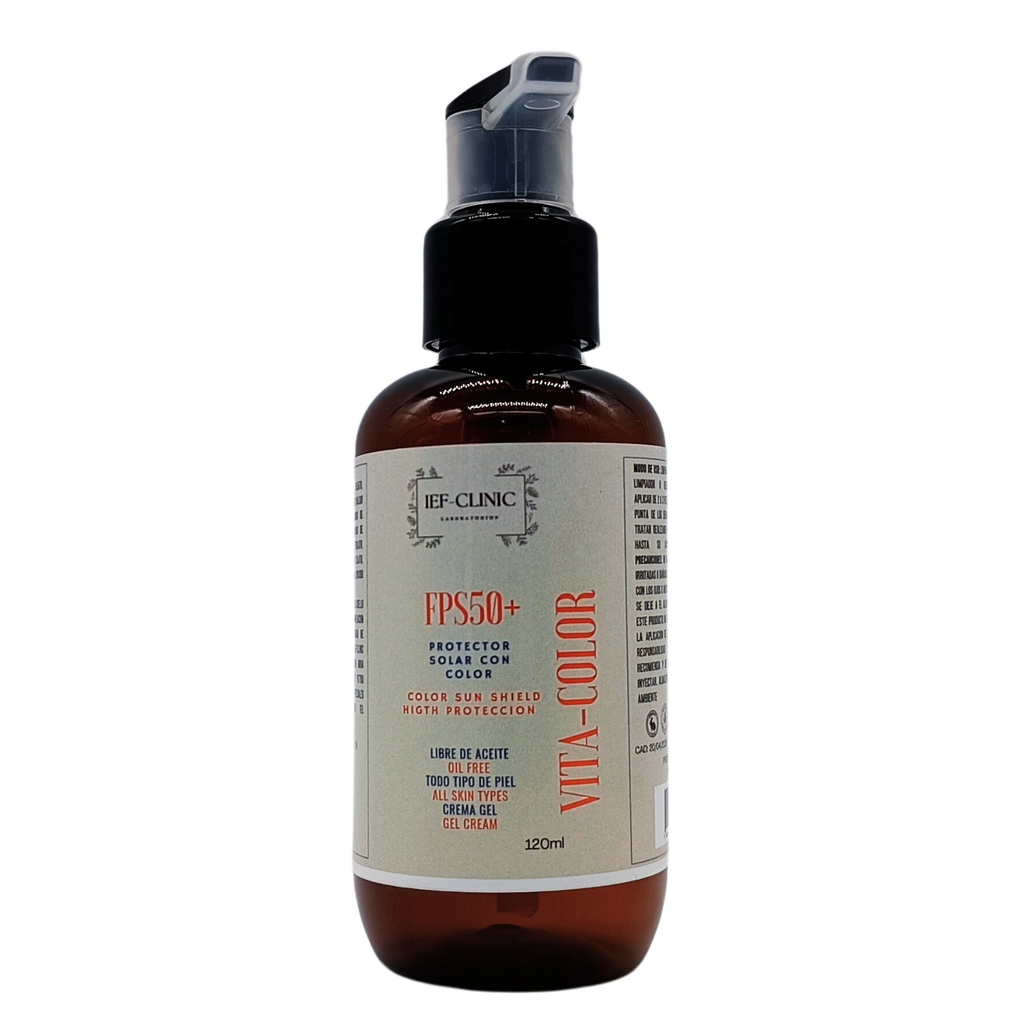 PROTECTOR SOLAR CON COLOR PIEL VITA - COLOR#