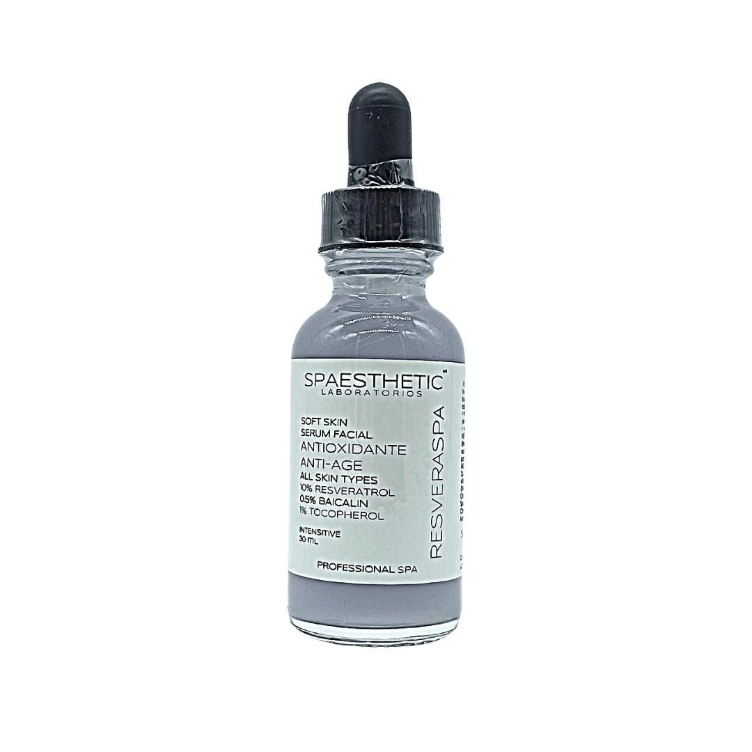 RESVERASPA SERUM 30ML ANTIOXIDANTE RESVERATROL SPAESTHETICIEF - CLINIC LABORATORIOS