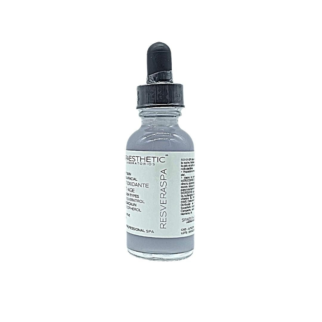 RESVERASPA SERUM 30ML ANTIOXIDANTE RESVERATROL SPAESTHETICIEF - CLINIC LABORATORIOS