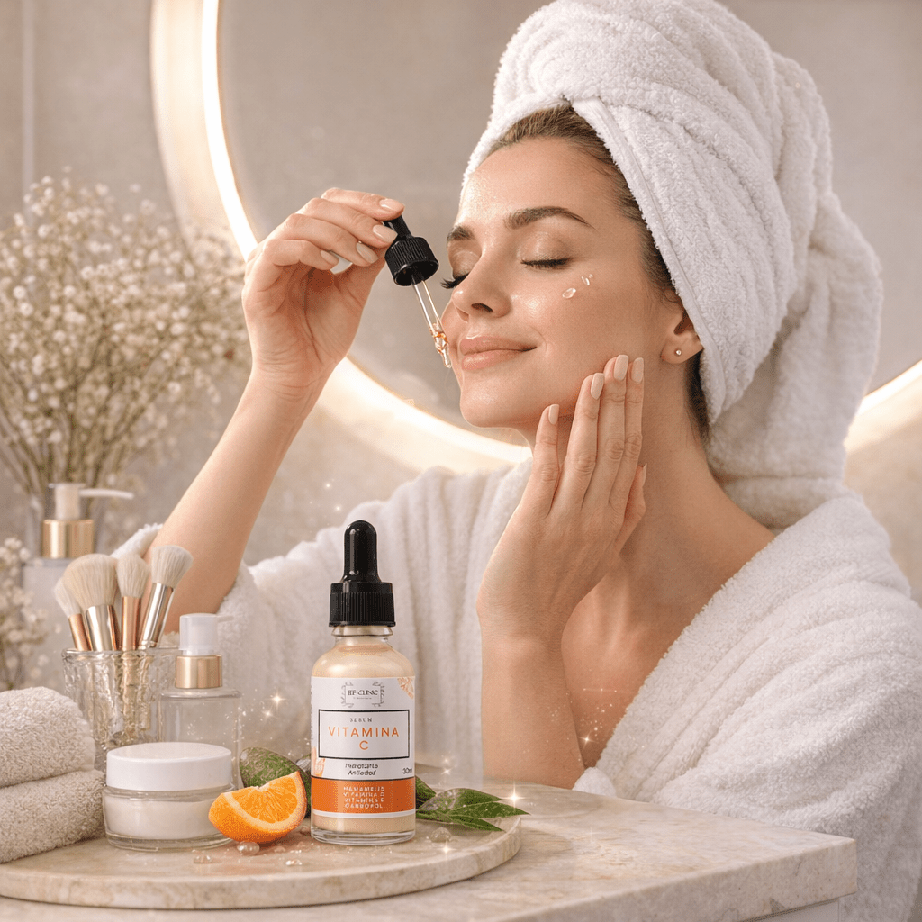 SERUM VITAMINA C HIDRATANTE ANTI EDAD 30ML BASICSerum