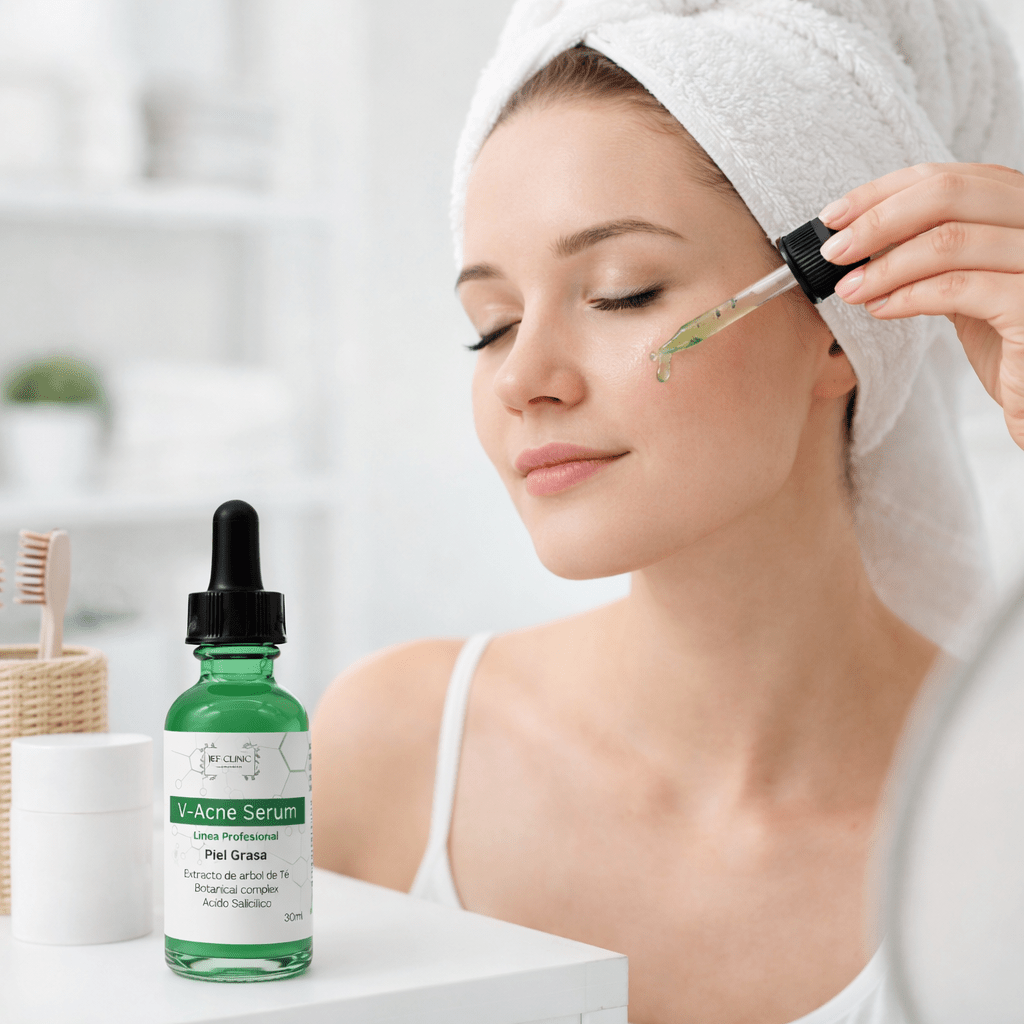 V - ACNE SERUM 30ML PIEL GRASA CON ACNECUIDADO DE LA PIEL