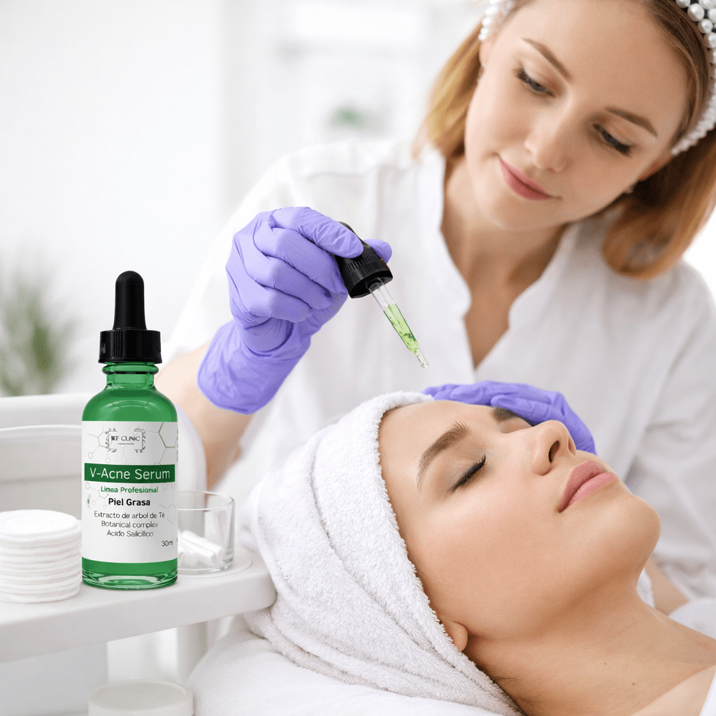V - ACNE SERUM 30ML PIEL GRASA CON ACNECUIDADO DE LA PIEL