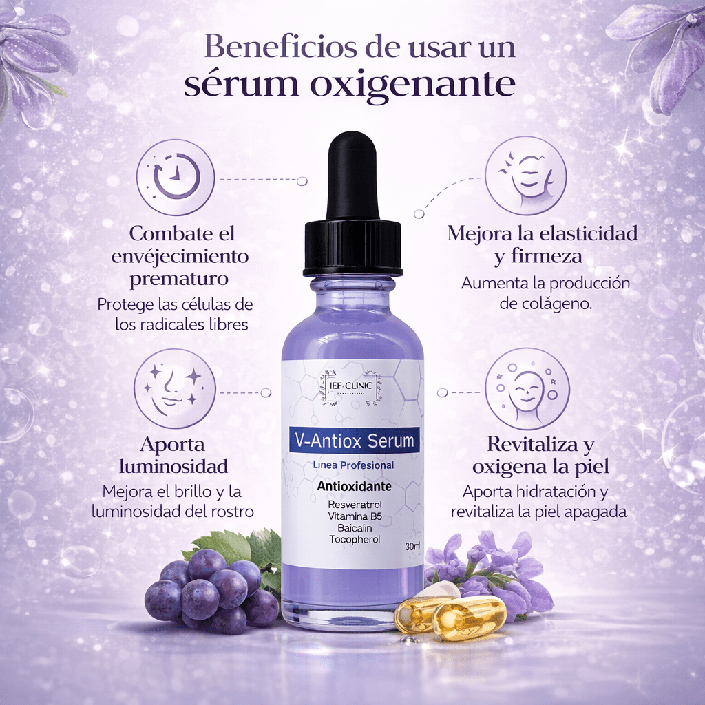 V - ANTIOX SERUM 30ML ANTIOXIDANTE RESVERATROLCUIDADO DE LA PIEL