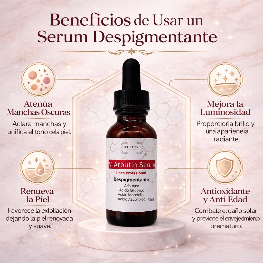 V - ARBUTIN SERUM DESPIGMENTANTE ARBUTINACUIDADO DE LA PIEL