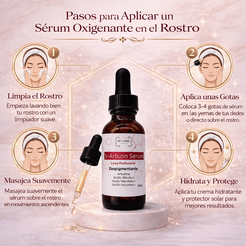 V - ARBUTIN SERUM DESPIGMENTANTE ARBUTINACUIDADO DE LA PIEL