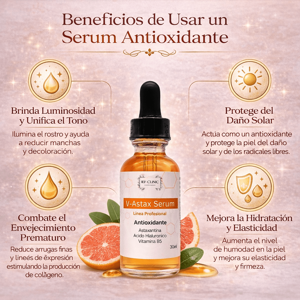 V - ASTAX SERUM 30ML ANTIOXIDANTE ASTAXANTINASerum
