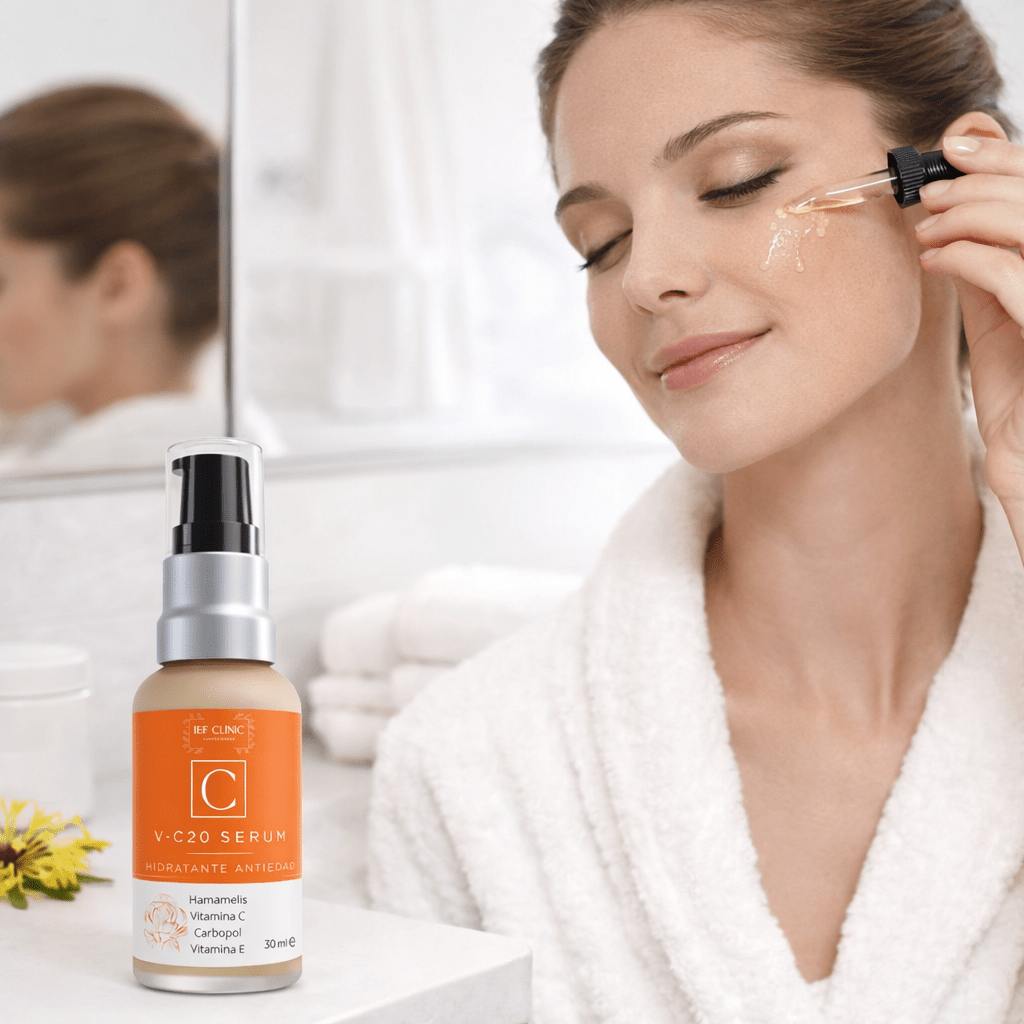 V - C20 SERUM CON VITAMINA C VITAMINAS Y BLOQUEDOR SOLARCUIDADO DE LA PIEL