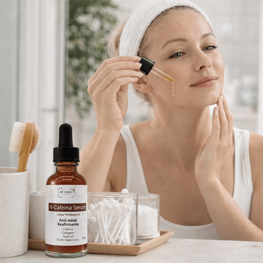 V - CAFEINA SERUM CAFEINA COLAGENO MATRIXIL ACIDO HIALURONICOSerum