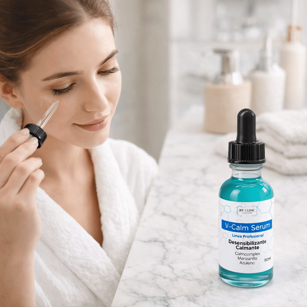 V - CALM SERUM CALMANTE AZULENO DESENZIBILIZANTECUIDADO DE LA PIEL