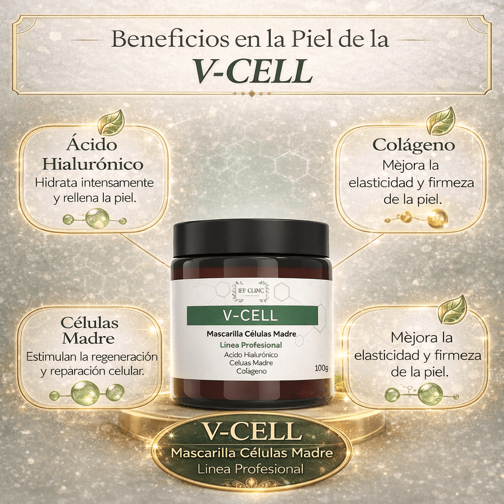 V - CELL MASCARILLA CELULAS MADRECUIDADO DE LA PIEL