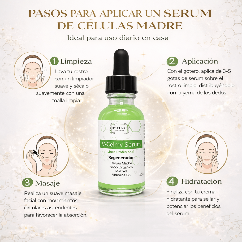 V - CELMV SERUM CELULAS MADRE 30ML REPARADORCUIDADO DE LA PIEL