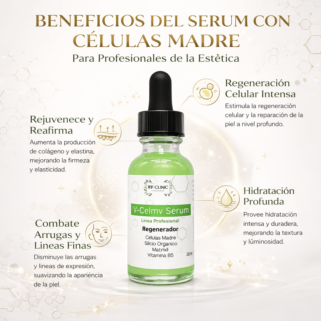 V - CELMV SERUM CELULAS MADRE 30ML REPARADORCUIDADO DE LA PIEL