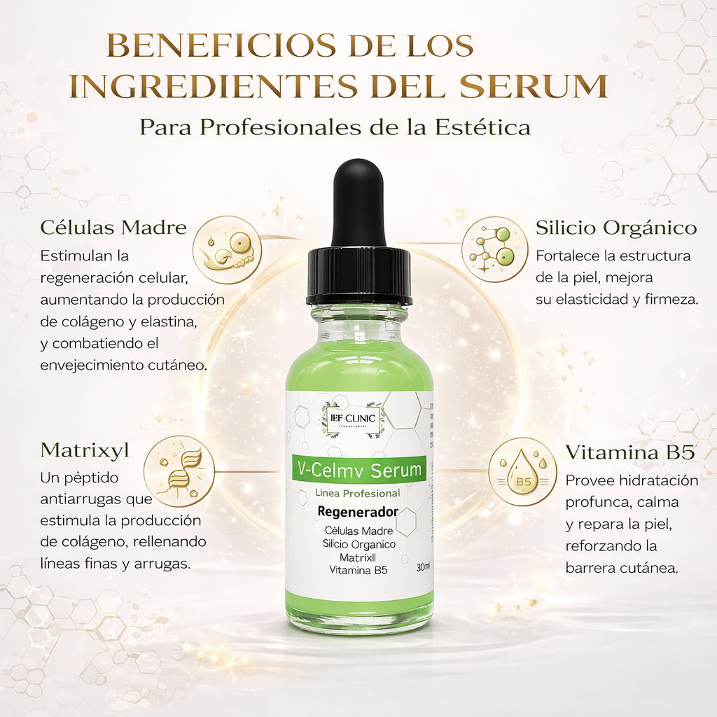 V - CELMV SERUM CELULAS MADRE 30ML REPARADORCUIDADO DE LA PIEL