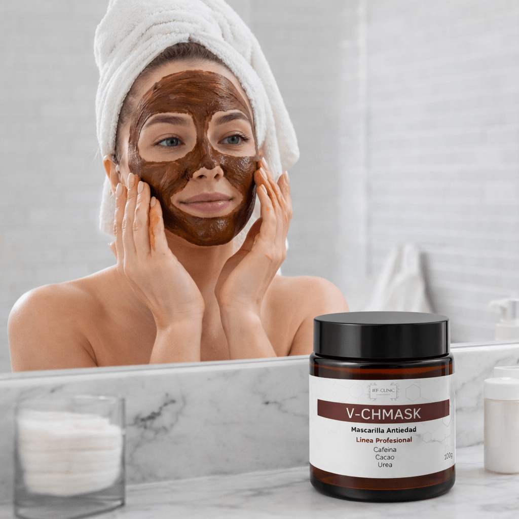 V - CHMASK MASCARILLA CACAO CHOCOLATECUIDADO DE LA PIEL