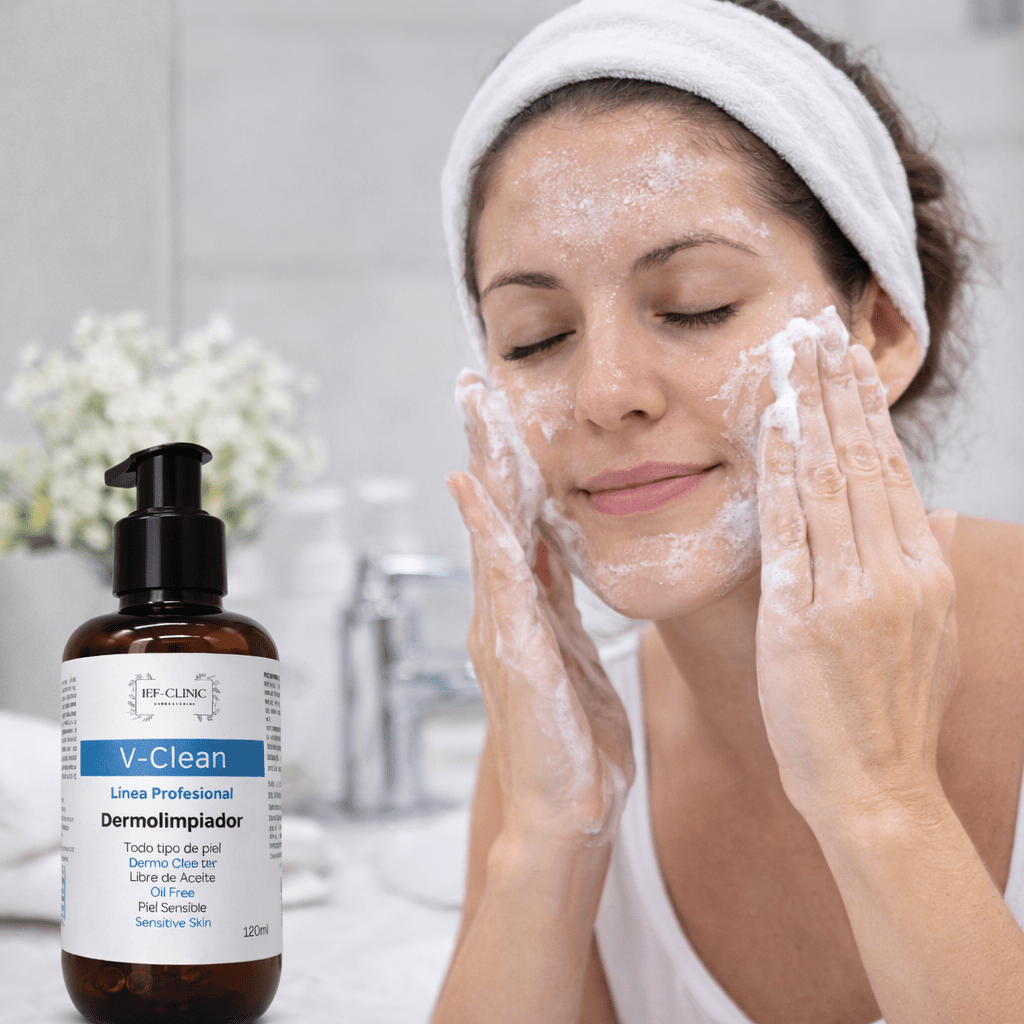 V - CLEAN DERMOLIMIADOR TODO TIPO DE PIELCUIDADO DE LA PIEL