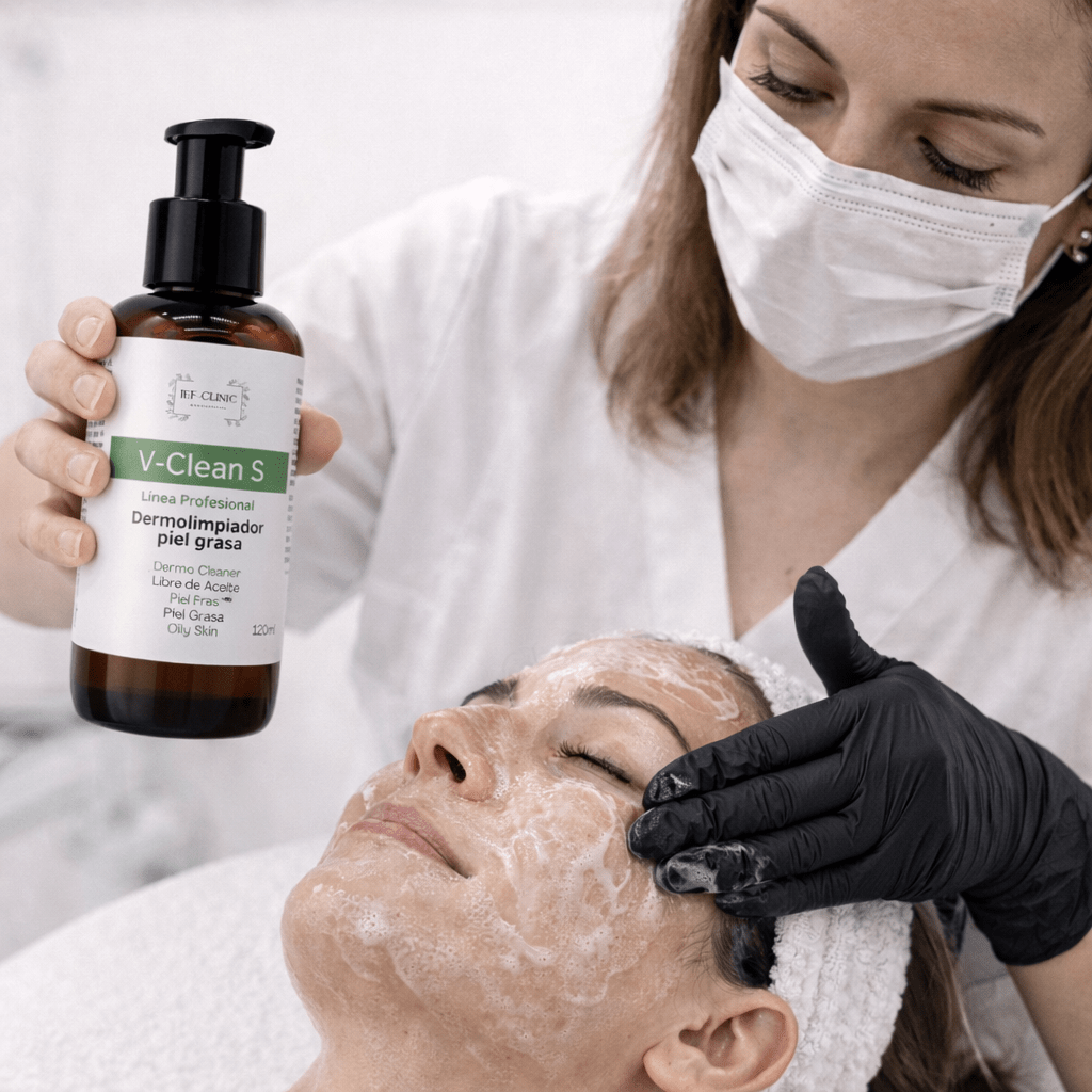 V - CLEAN S DERMOLIMPIADOR PIEL GRASACUIDADO DE LA PIEL