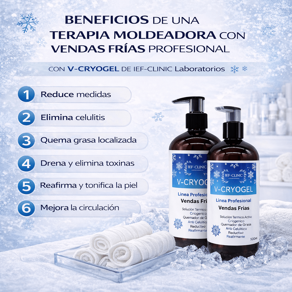V - CRYOGEL TERAPIA CORPORAL VENDAS FRIASCUIDADO DE LA PIEL