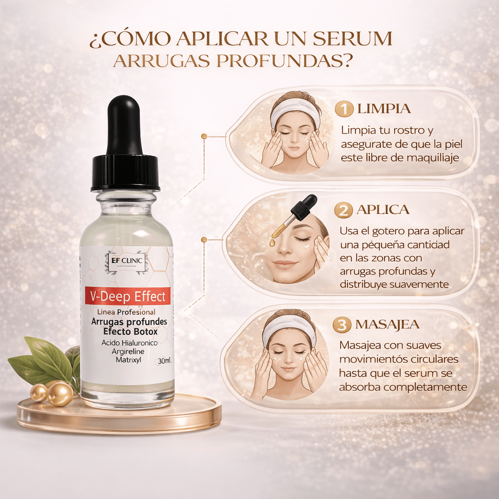 V - DEEP EFFECT SERUM ANTIEDAD CON EFECTO BOTOXCUIDADO DE LA PIEL