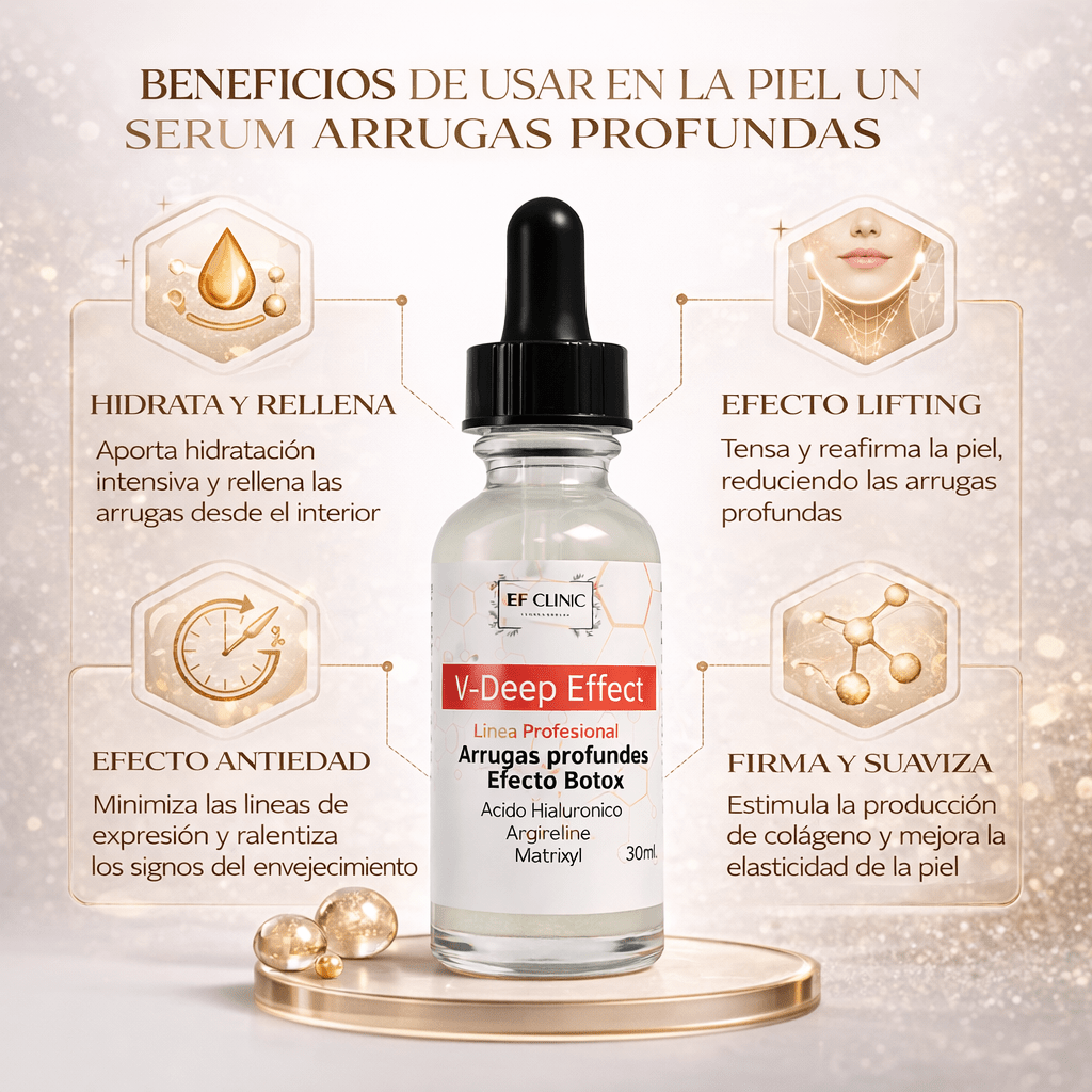 V - DEEP EFFECT SERUM ANTIEDAD CON EFECTO BOTOXCUIDADO DE LA PIEL