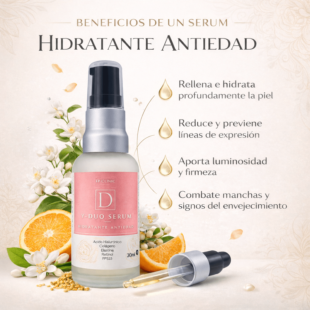 V - DUO SERUM ANTIEDAD Y PROTECCIÓN SOLARSerum