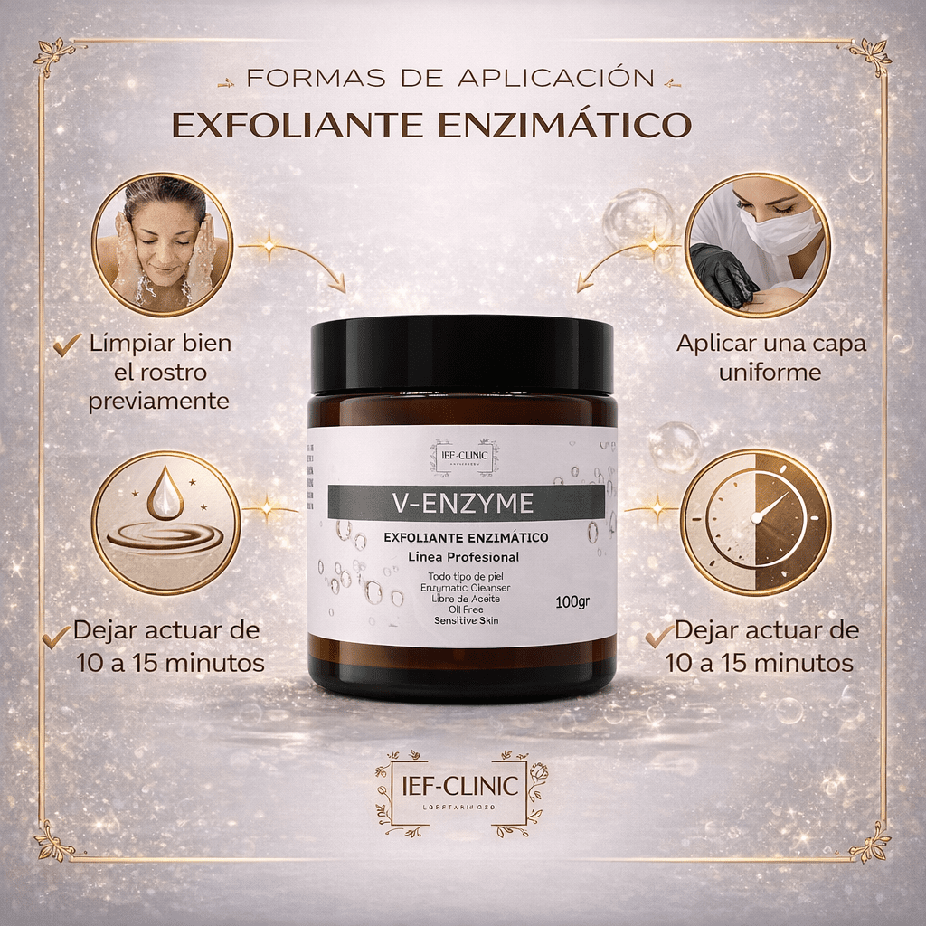 V - ENZYME EXFOLIANTE ENZIMATICOCUIDADO DE LA PIEL