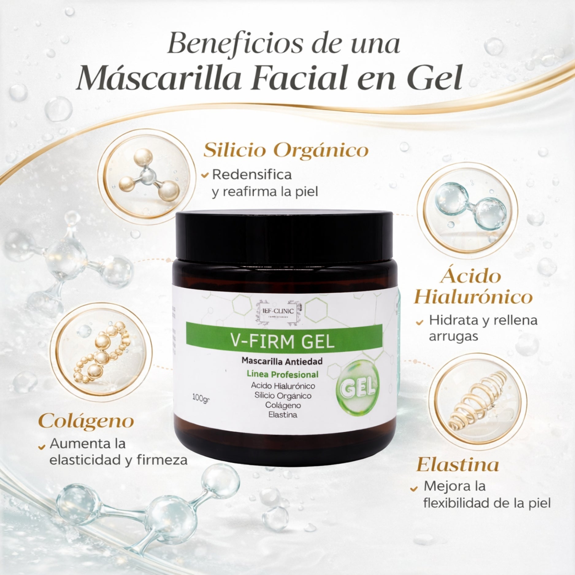 V - FIRM MASCARILLA FACIAL REAFIRMANTECUIDADO DE LA PIEL