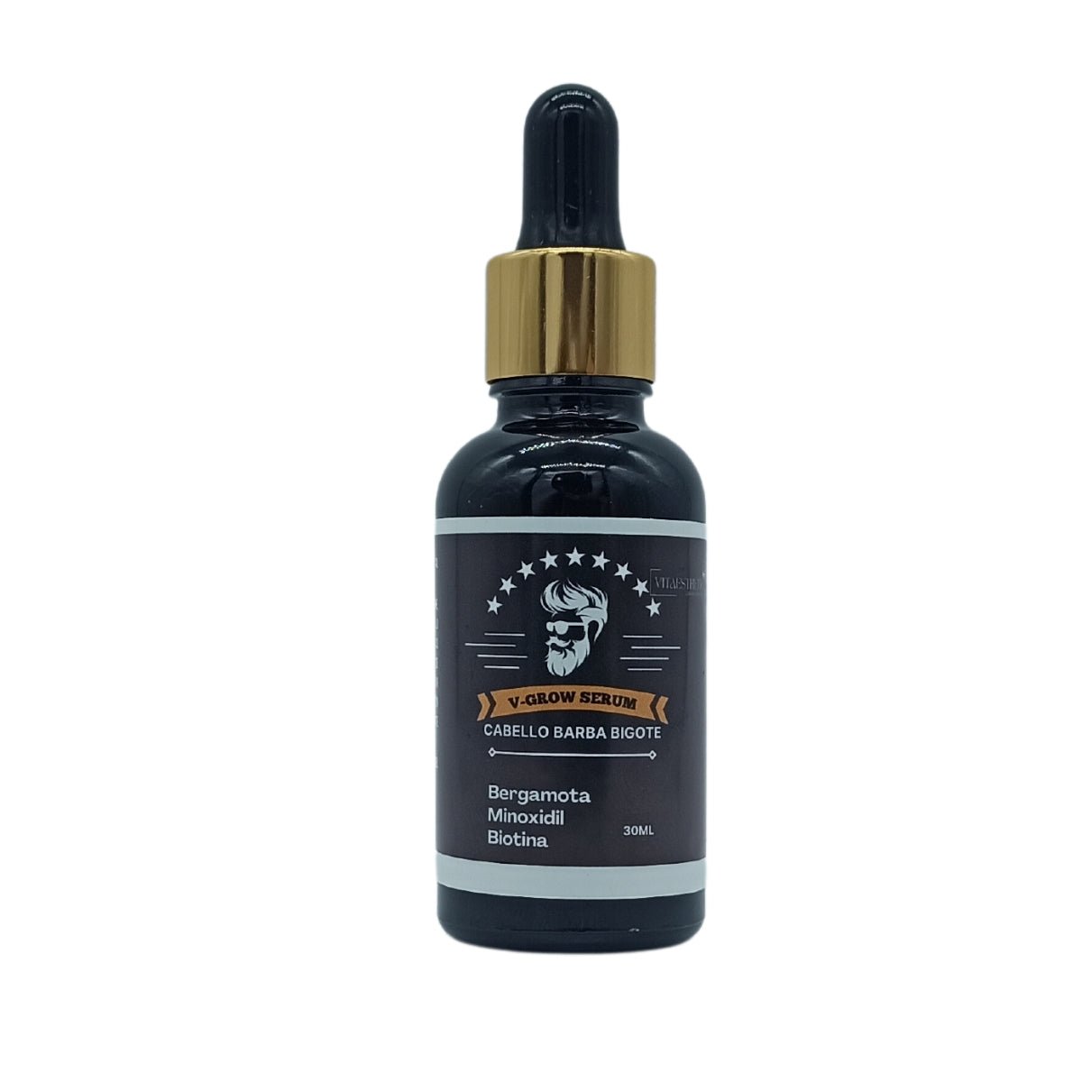 V - GROW SERUM CABELLO BARBA BIGOTEIEF - CLINIC LABORATORIOS