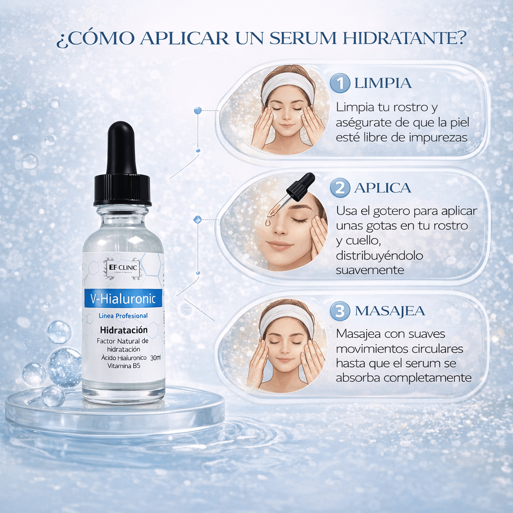 V - HIALURONIC SERUM 30ML HIDRATACION ACIDO HIALURONICOSerum