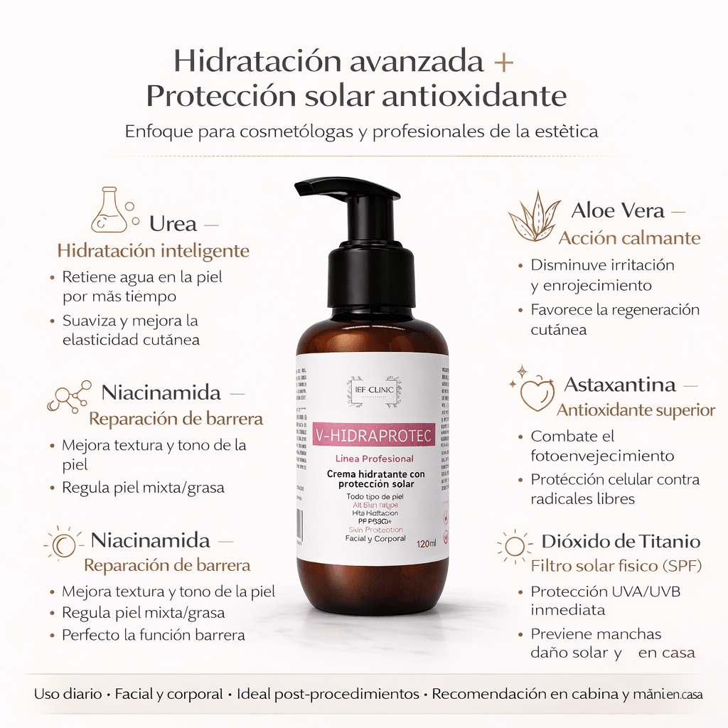 V - HIDRAPROTEC CREMA HIDRATANTE PROTECCION SOLAR FPS30CUIDADO DE LA PIEL