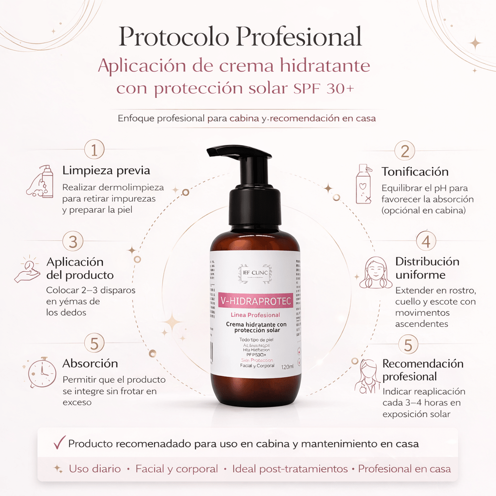 V - HIDRAPROTEC CREMA HIDRATANTE PROTECCION SOLAR FPS30CUIDADO DE LA PIEL