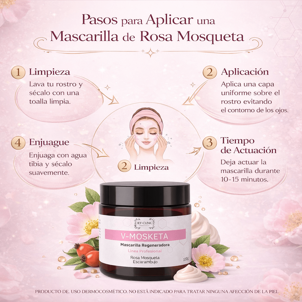 V - MOSKETA MASCARILLA ROSA MOSQUETA REPARADORACUIDADO DE LA PIEL