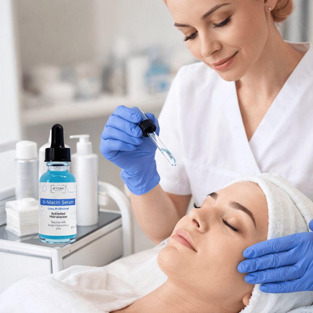 V - NIACIN SERUM NIACINAMIDA ZINC ACIDO HIALURINICOSerum