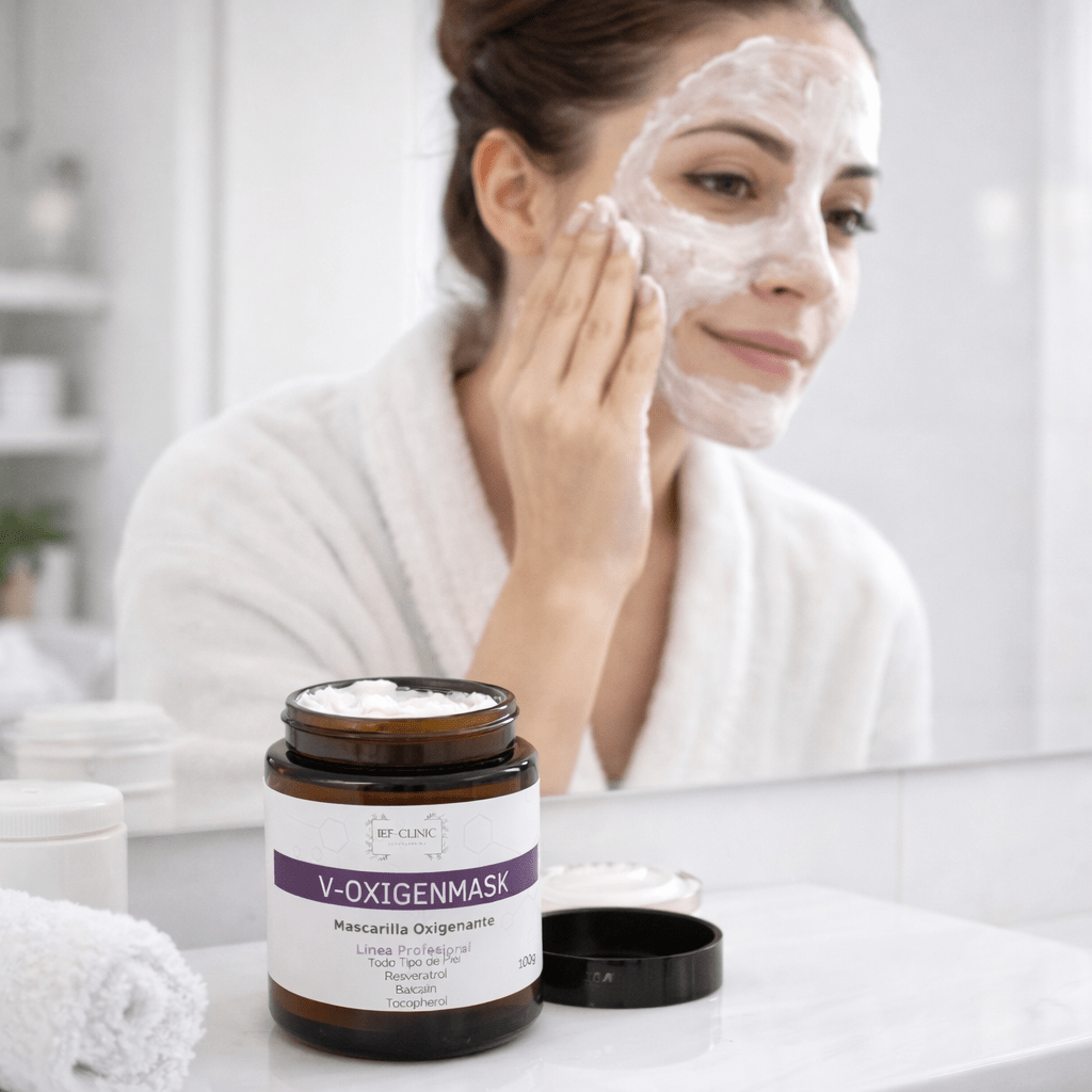 V - OXIGEN MASCARILLA FACIAL ANTIOXIDANTECUIDADO DE LA PIEL