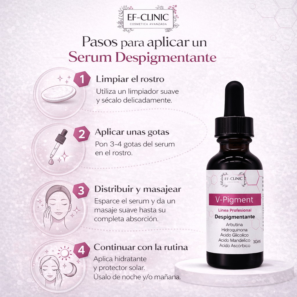 V - PIGMENT SERUM DESPIGMENTANTE MANCHASCUIDADO DE LA PIEL