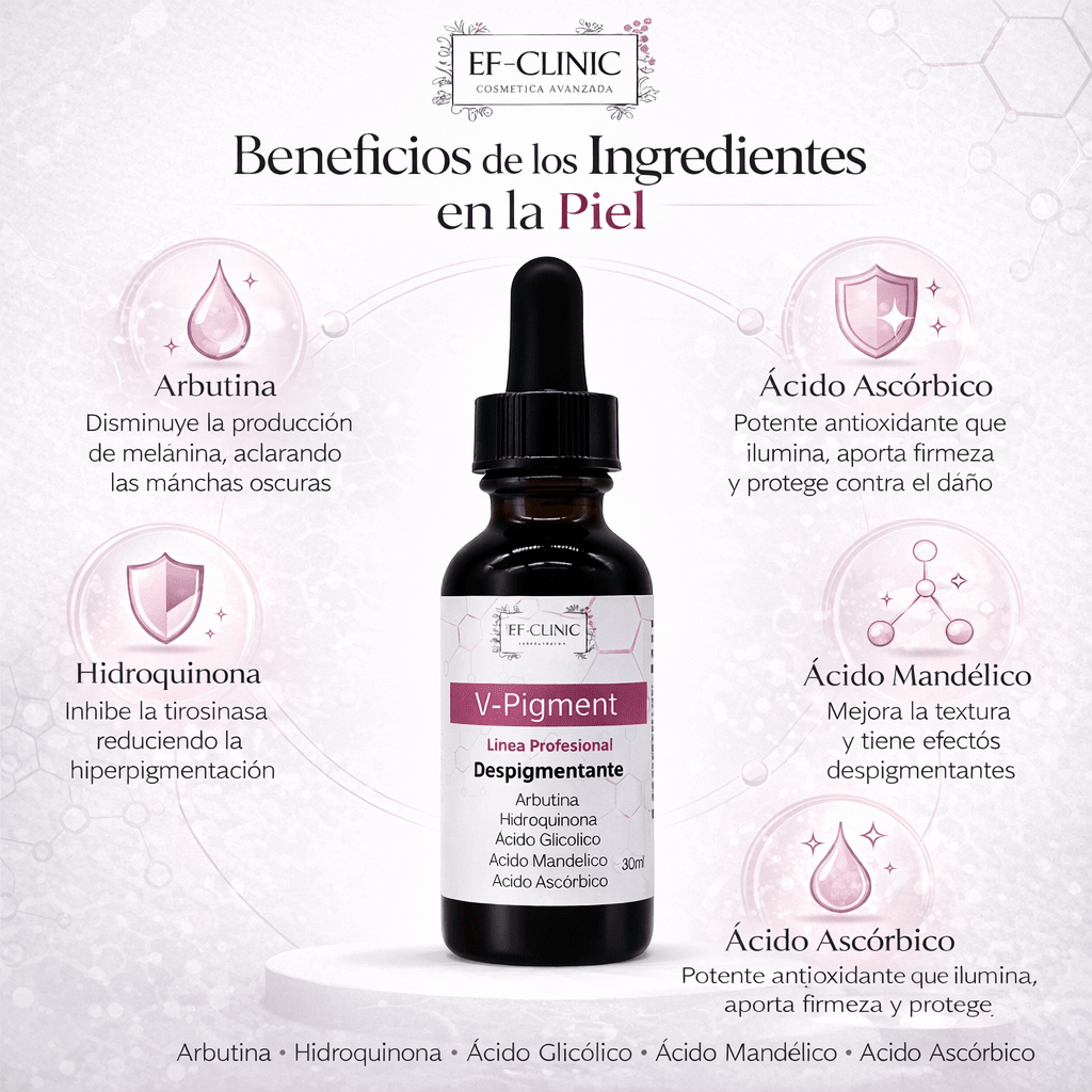 V - PIGMENT SERUM DESPIGMENTANTE MANCHASCUIDADO DE LA PIEL