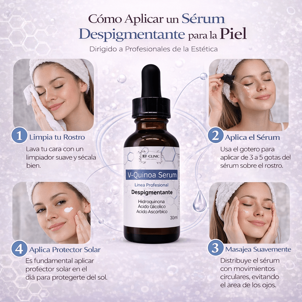 V - QUINOA SERUM DESPIGMENTANTE HIDROQUINONASerum