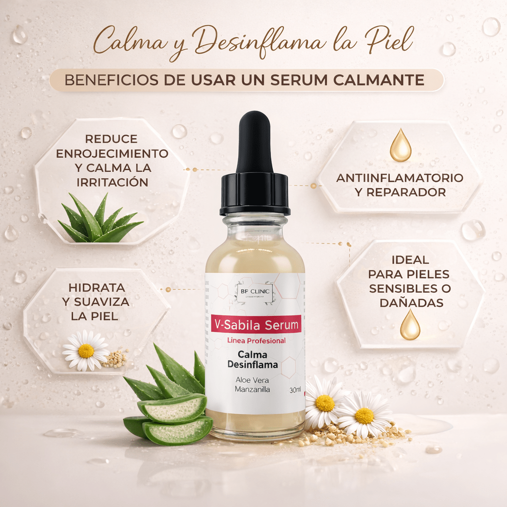 V - SABILA SERUM ALOE VERA MANZANILLASerum