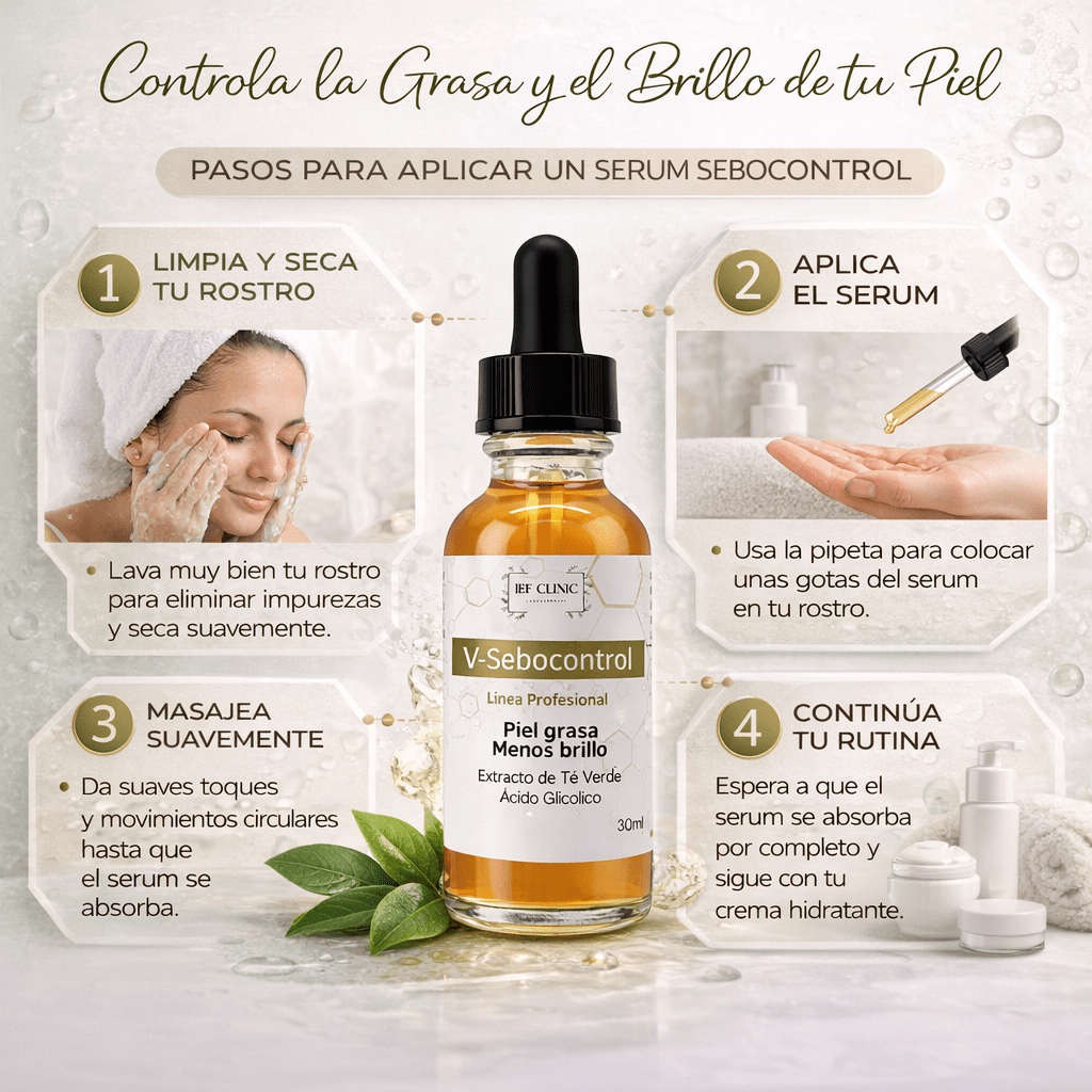 V - SEBOCONTROL SERUM 30ML PIEL GRASACUIDADO DE LA PIEL