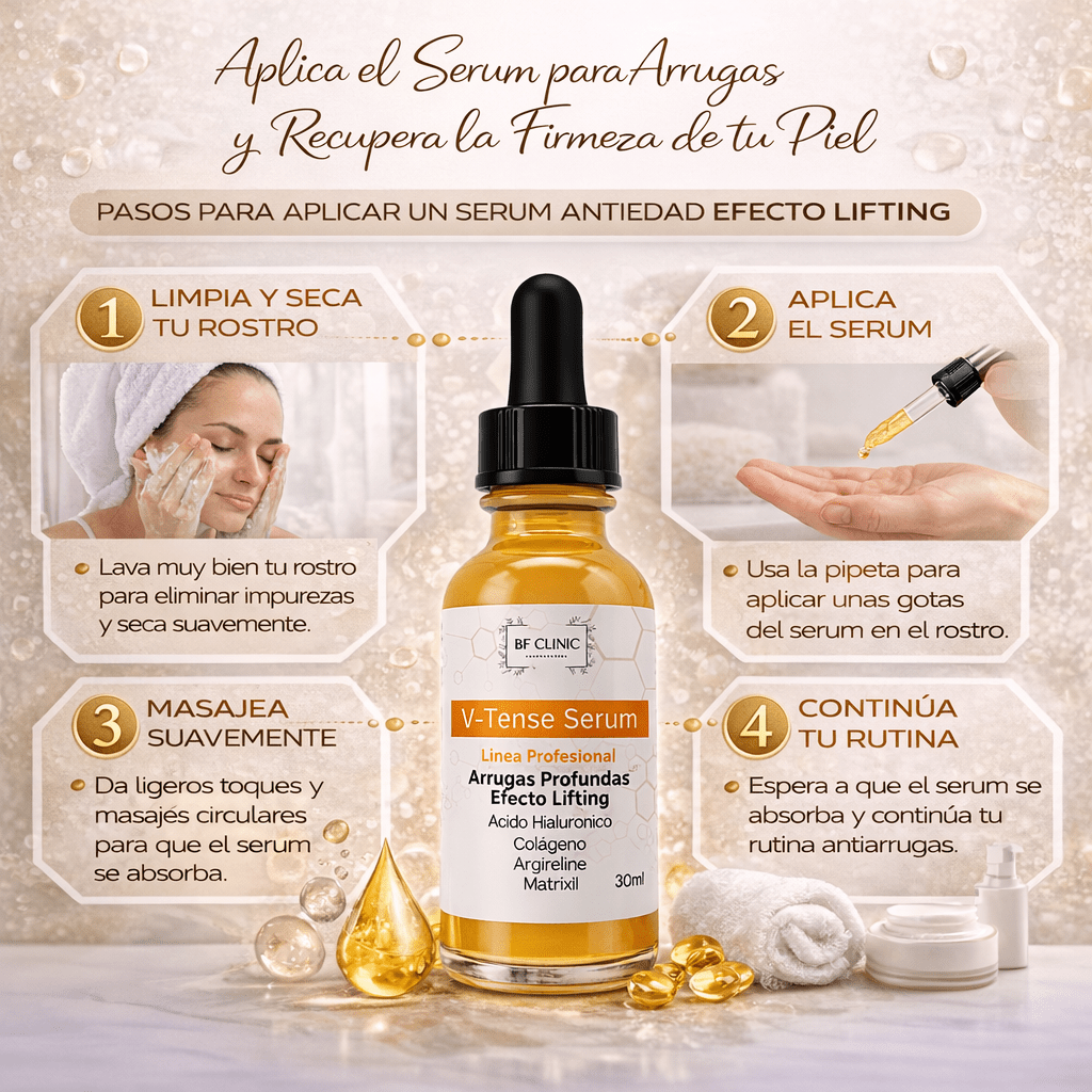 V - TENSE 30ML SERUM ANTIEDADCUIDADO DE LA PIEL